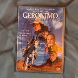 Geronimo: an American Legend (DVD, 1993) Disc Tested, Working Thin Case